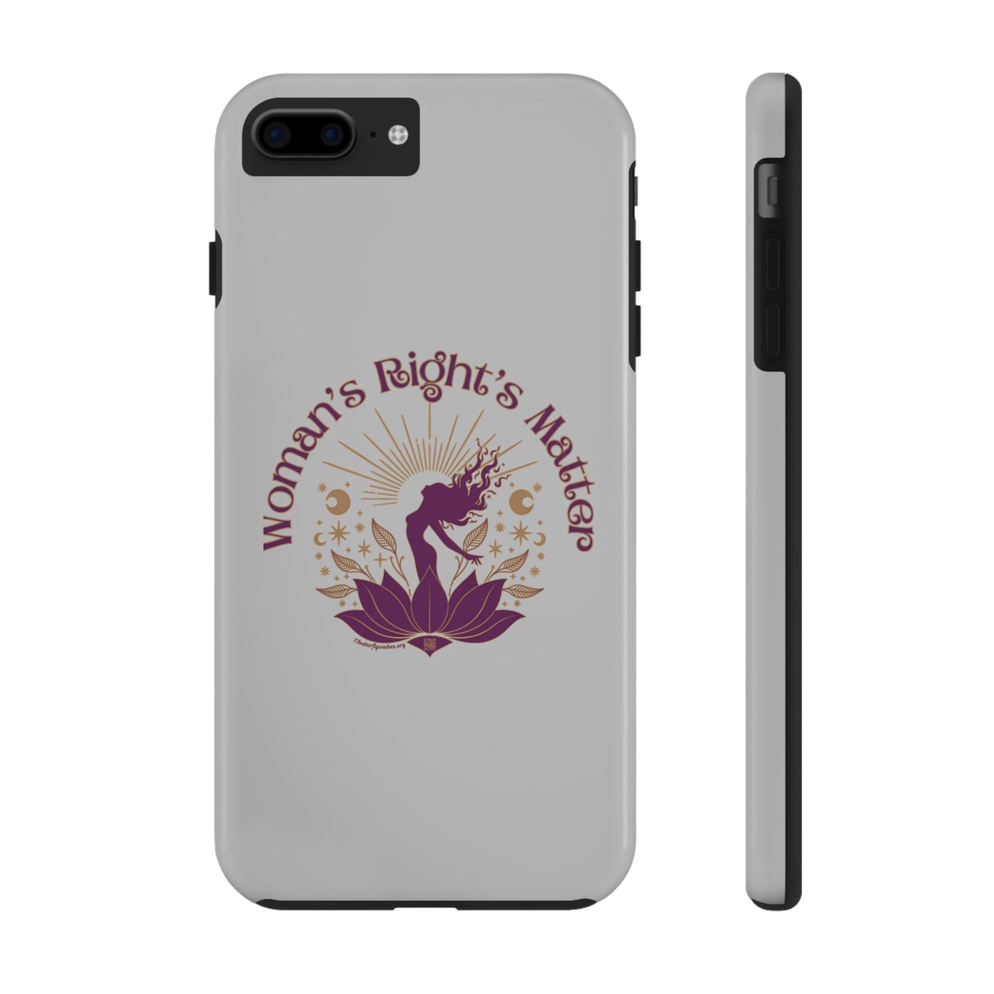 Empowering Tough Phone Cases - Women's Rights Matter Design