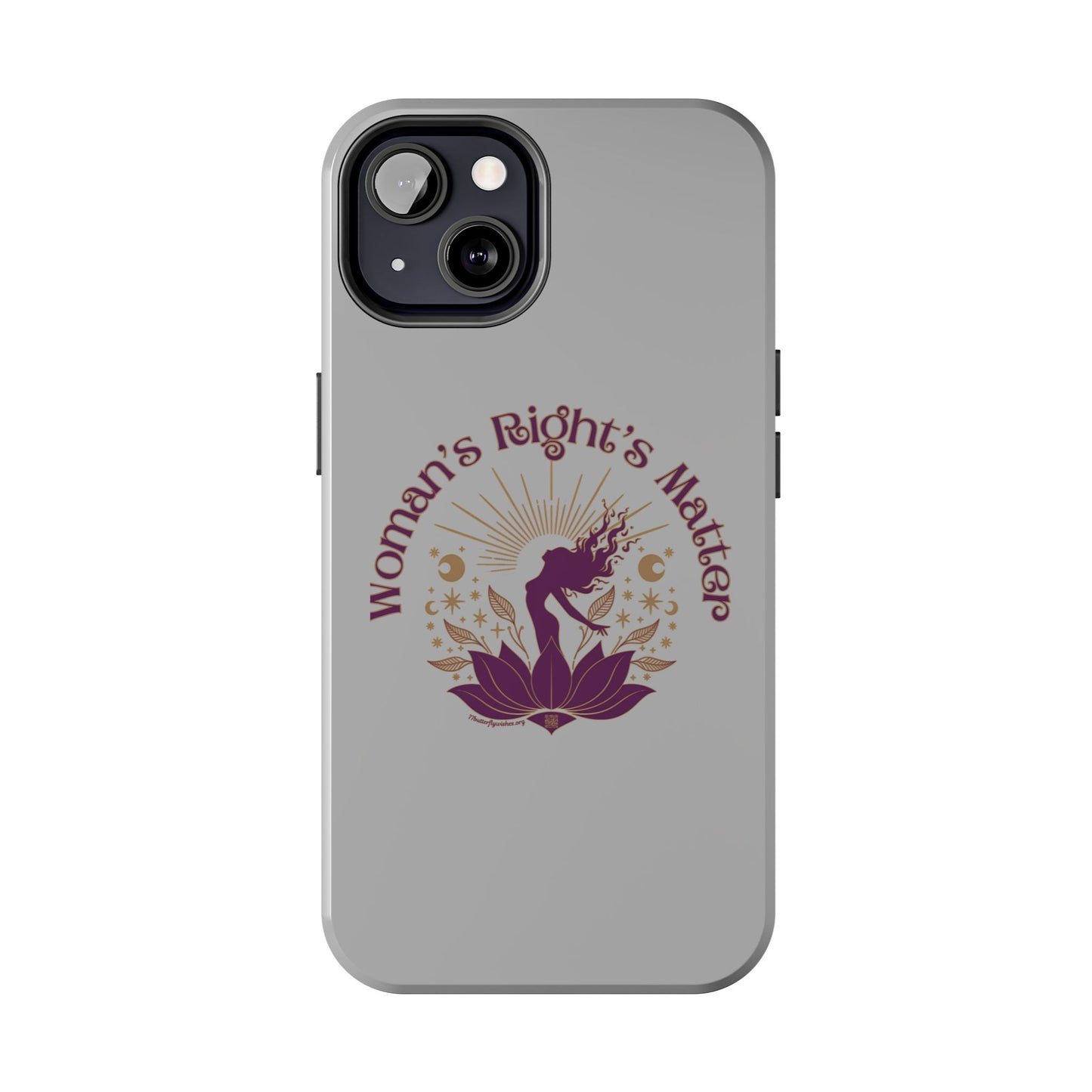 Empowering Tough Phone Cases - Women's Rights Matter Design
