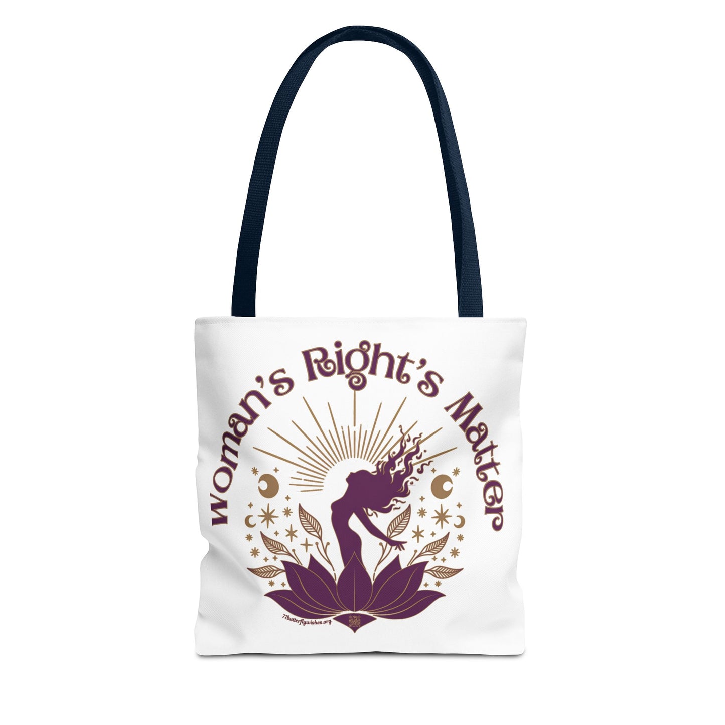 Empowering Tote Bag - Women's Rights Matter Design