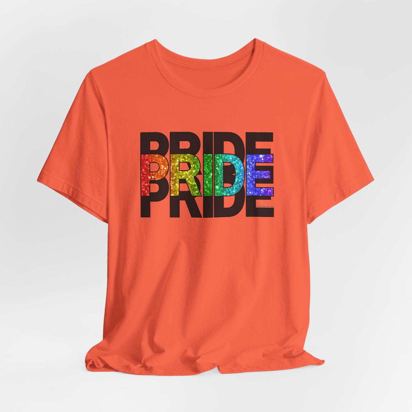 Pride Rainbow Short Sleeve Tee - Celebrate Love and Diversity