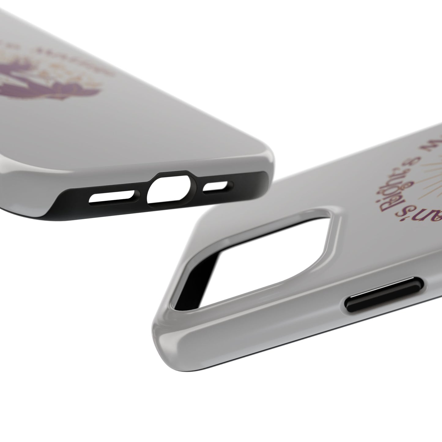 Empowering Tough Phone Cases - Women's Rights Matter Design