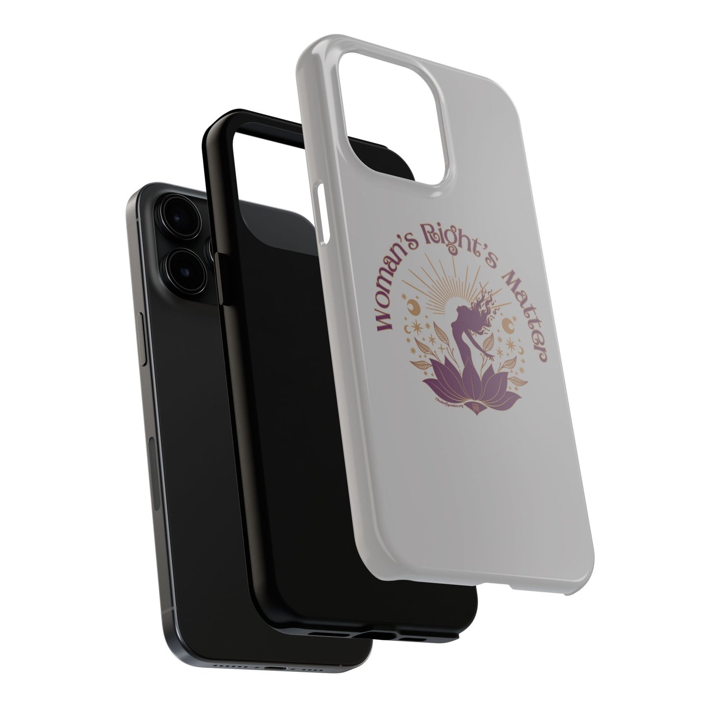 Empowering Tough Phone Cases - Women's Rights Matter Design