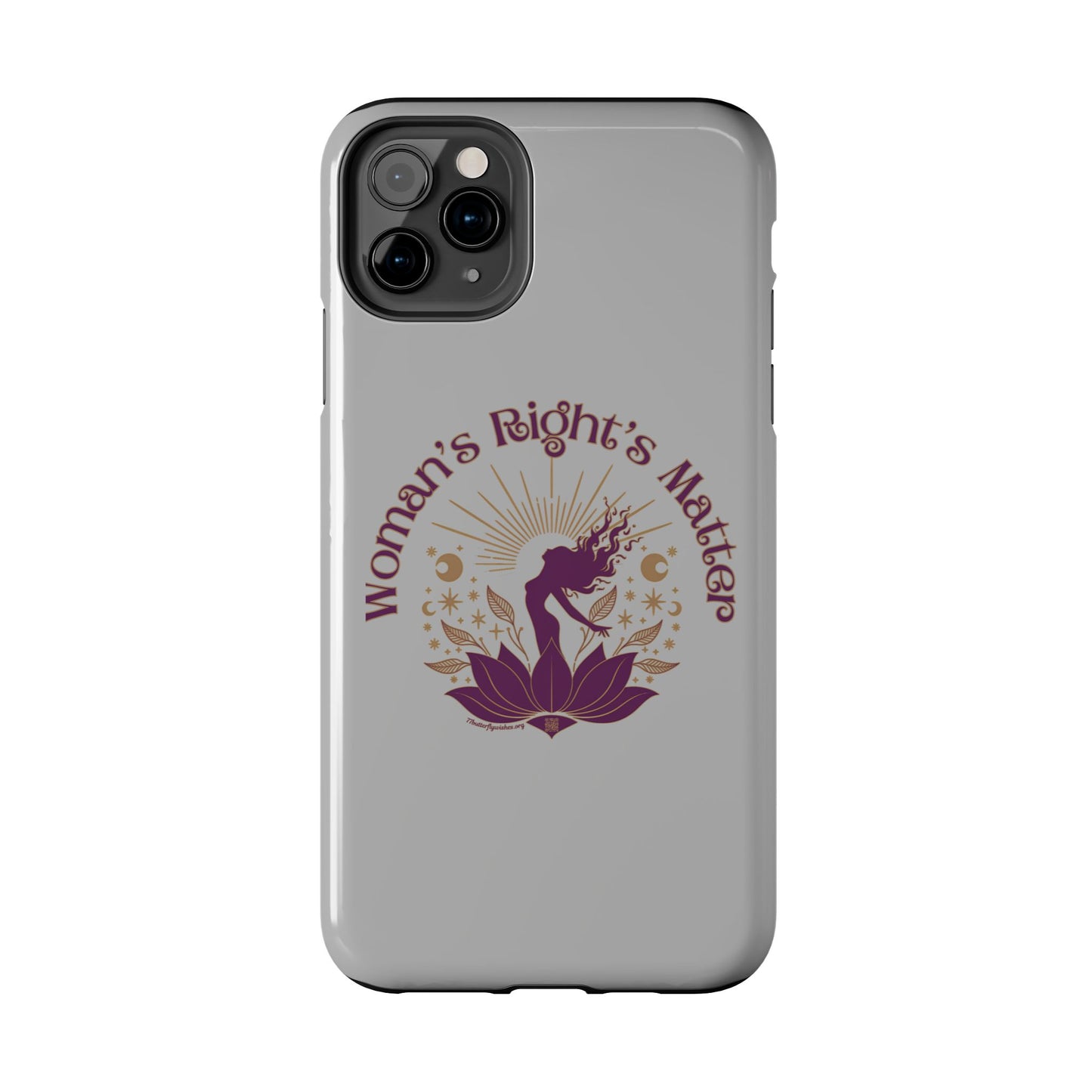 Empowering Tough Phone Cases - Women's Rights Matter Design
