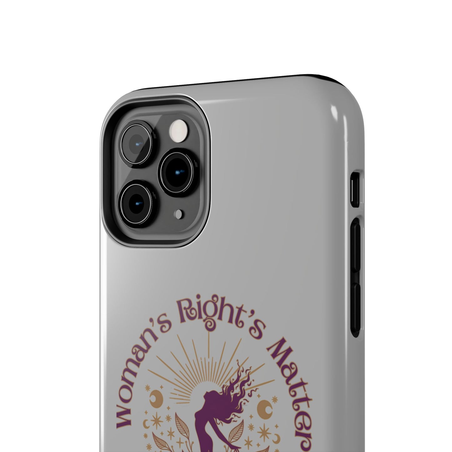 Empowering Tough Phone Cases - Women's Rights Matter Design