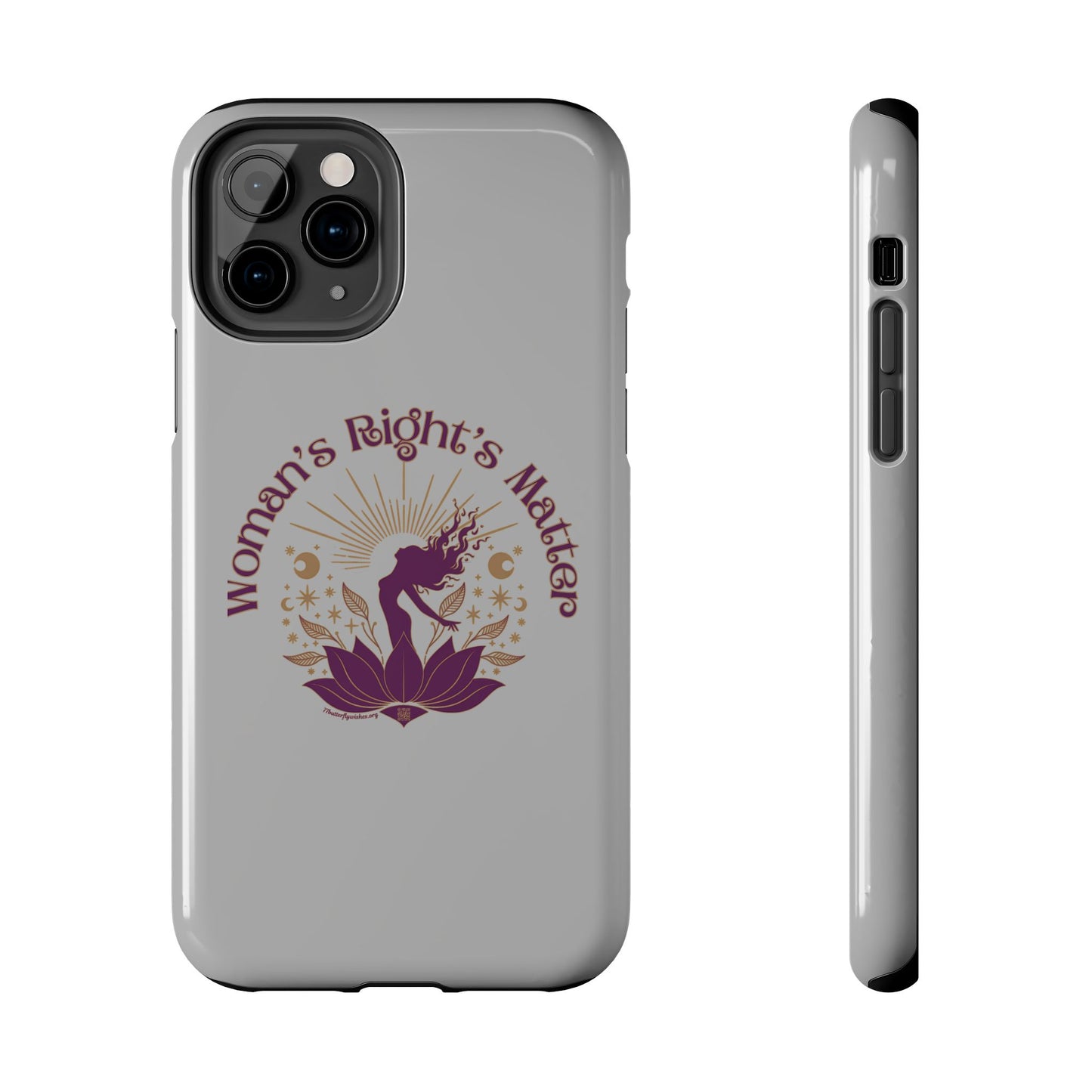 Empowering Tough Phone Cases - Women's Rights Matter Design