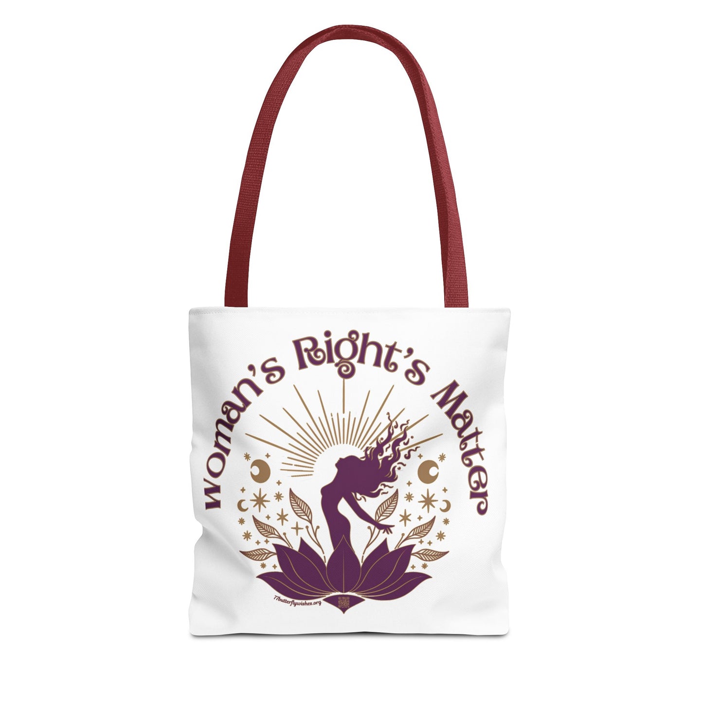Empowering Tote Bag - Women's Rights Matter Design