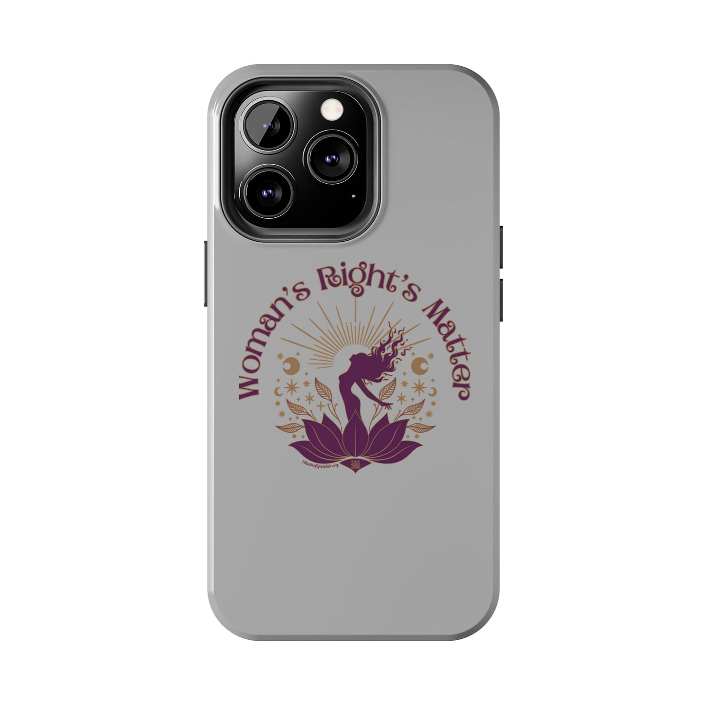 Empowering Tough Phone Cases - Women's Rights Matter Design