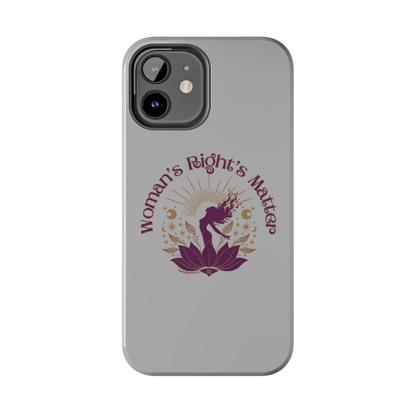 Empowering Tough Phone Cases - Women's Rights Matter Design