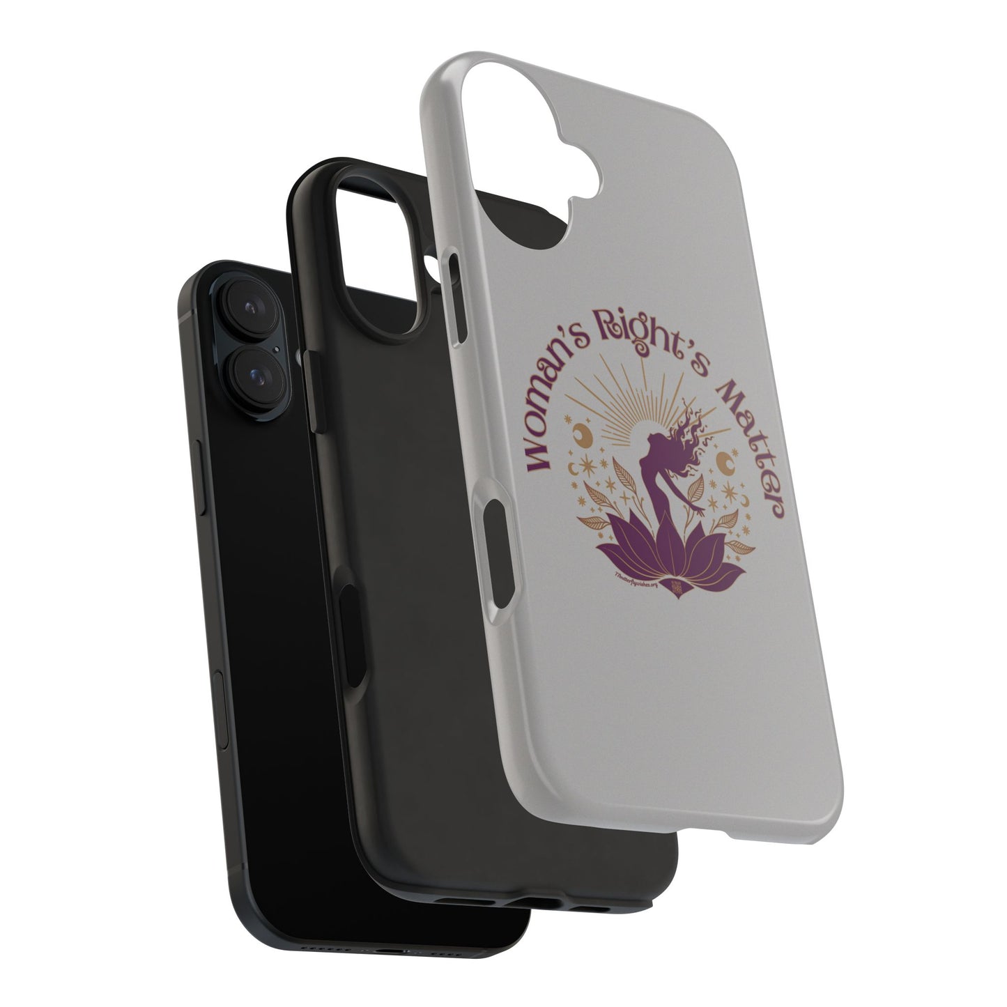 Empowering Tough Phone Cases - Women's Rights Matter Design