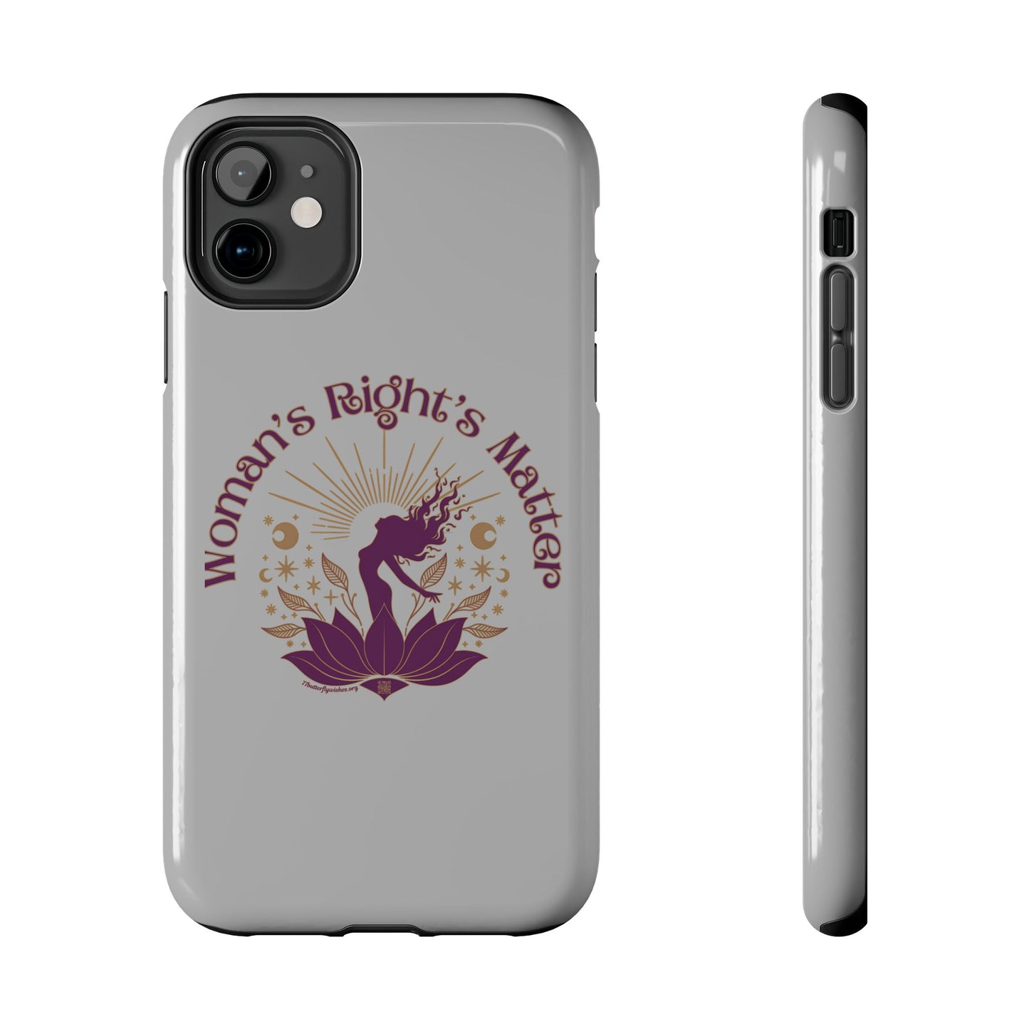Empowering Tough Phone Cases - Women's Rights Matter Design