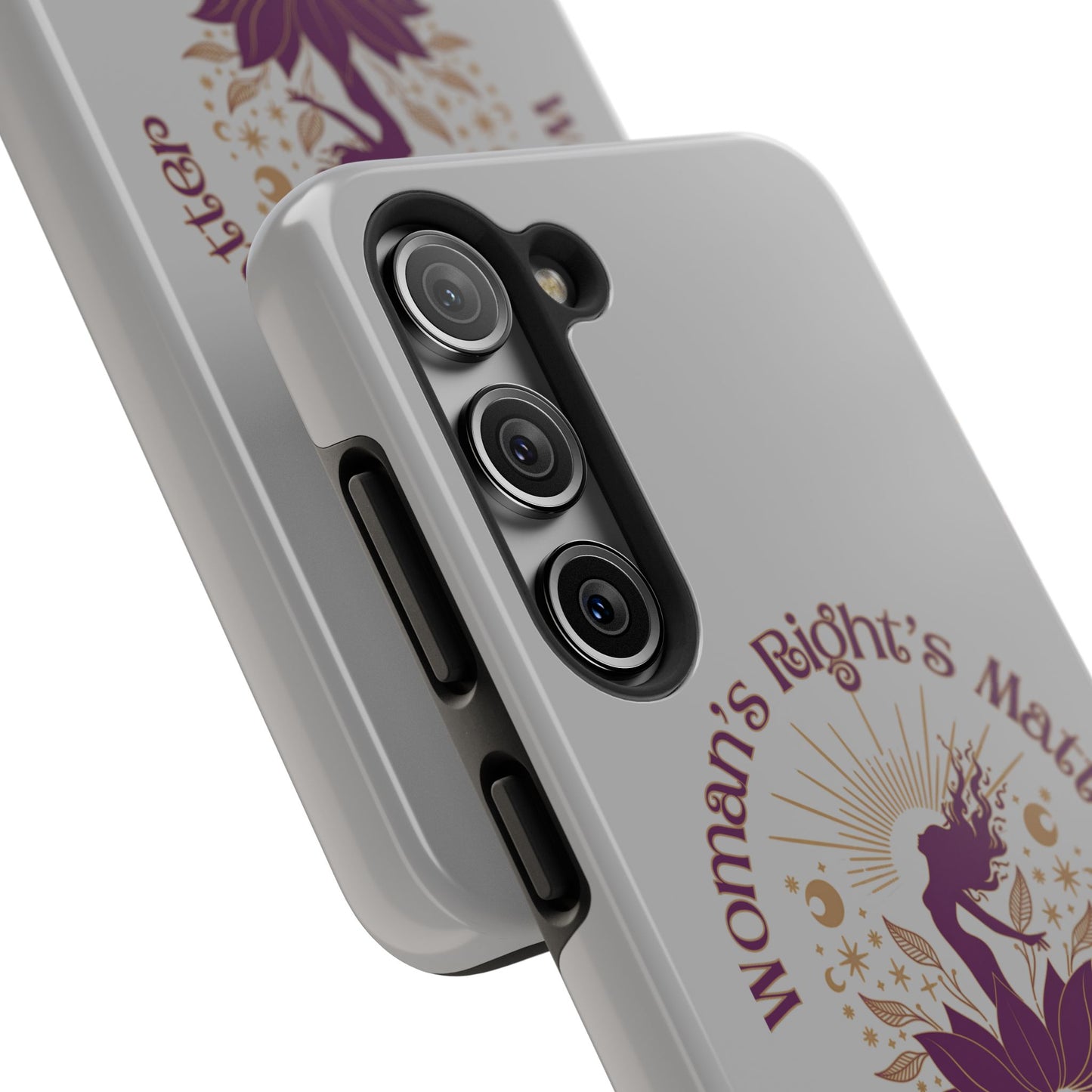 Empowering Tough Phone Cases - Women's Rights Matter Design