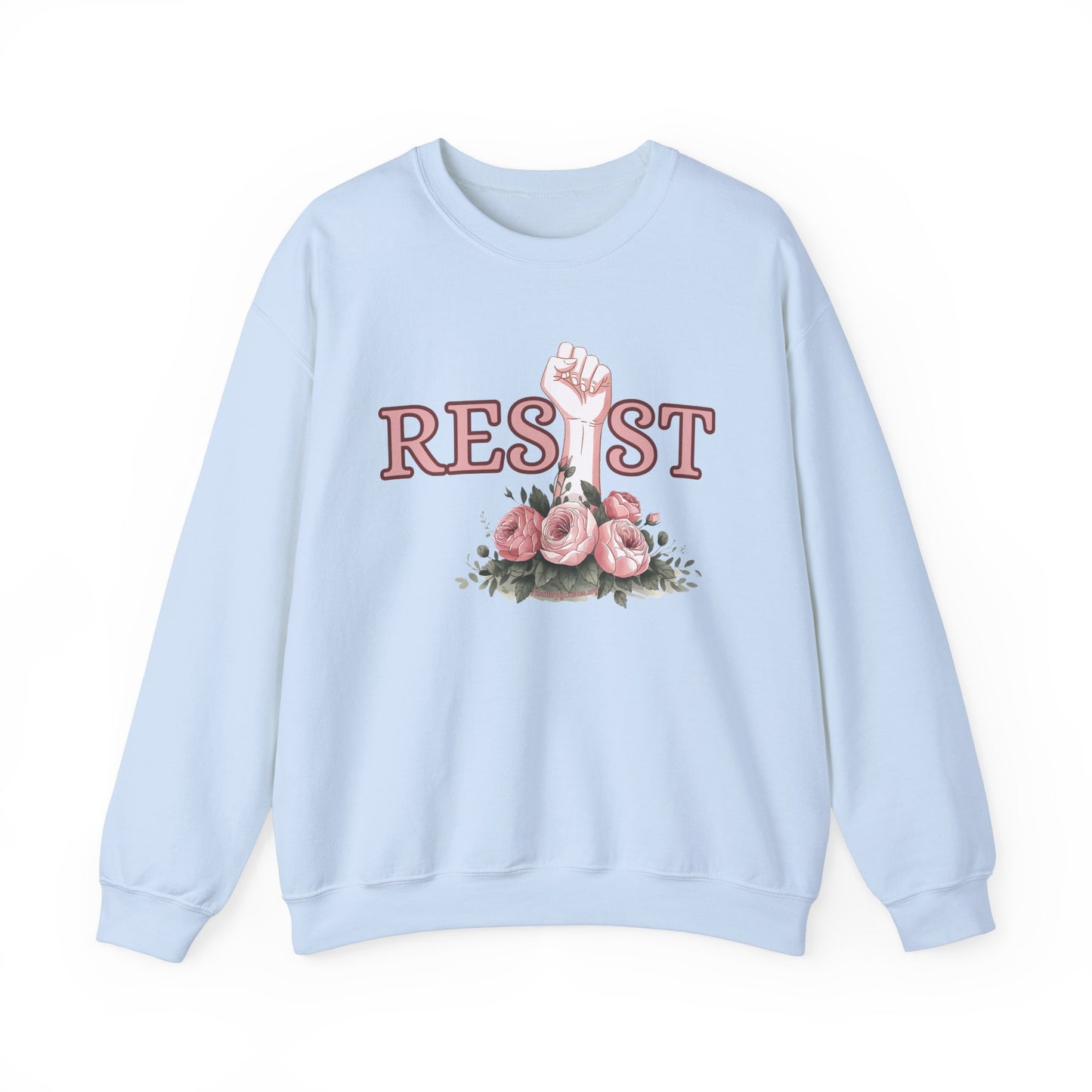 Resist Floral Crewneck Sweatshirt