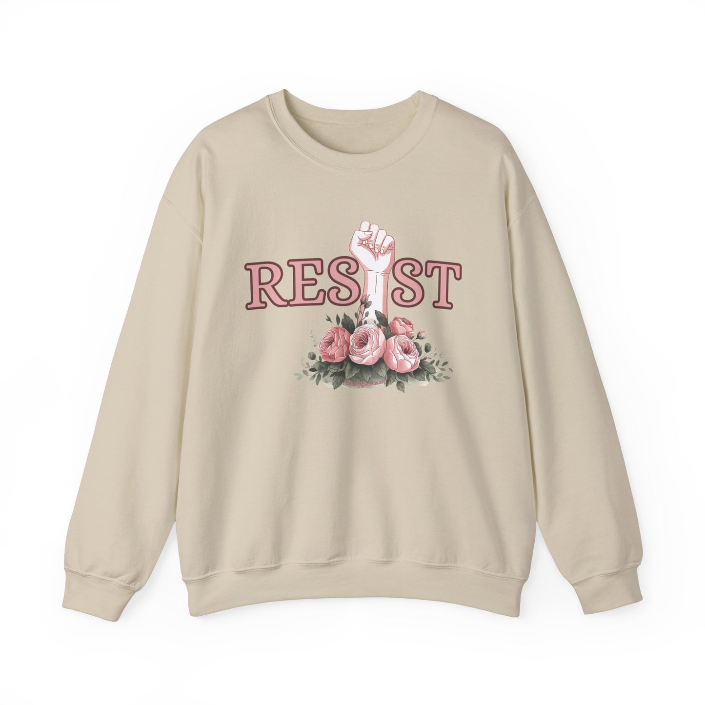 Resist Floral Crewneck Sweatshirt