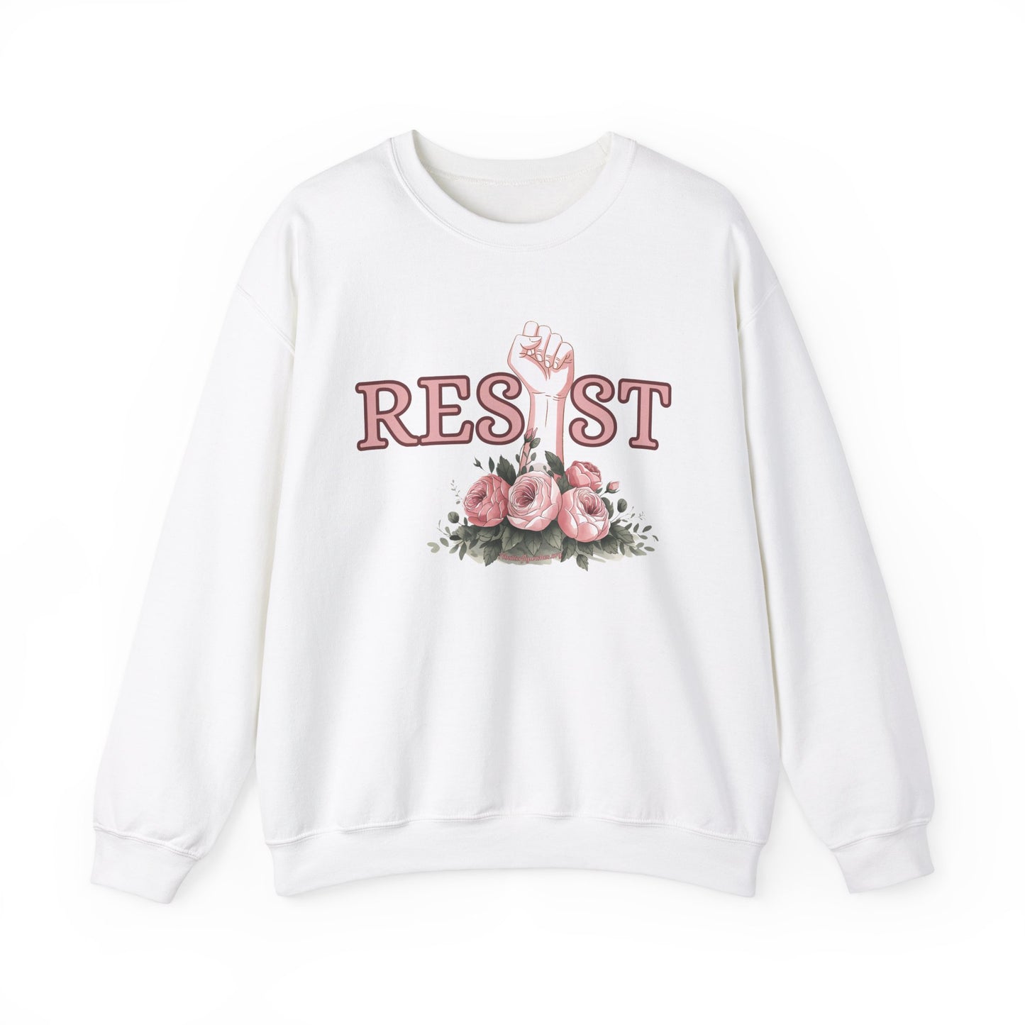 Resist Floral Crewneck Sweatshirt