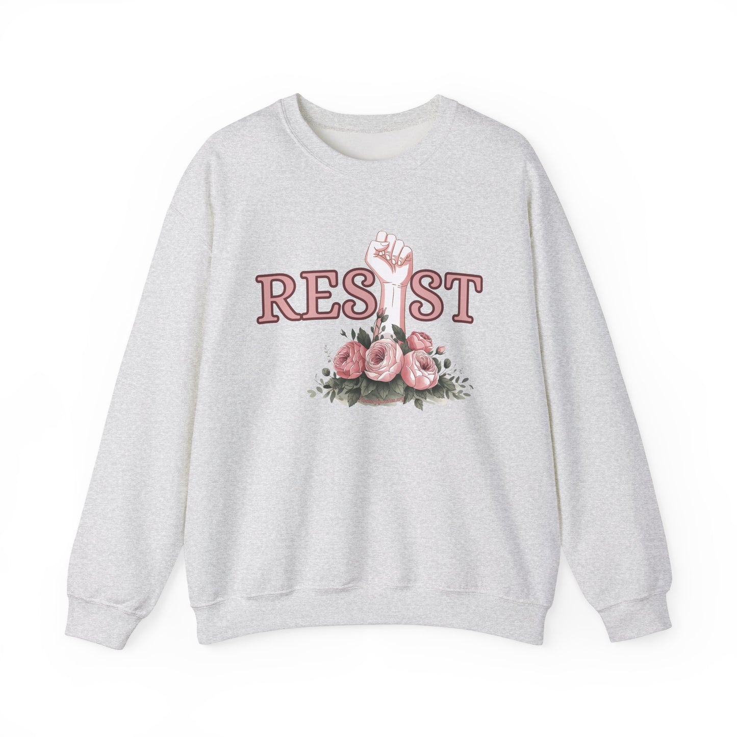 Resist Floral Crewneck Sweatshirt