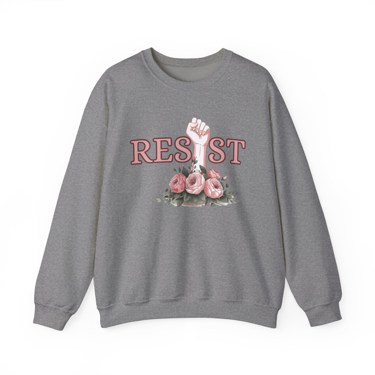 Resist Floral Crewneck Sweatshirt