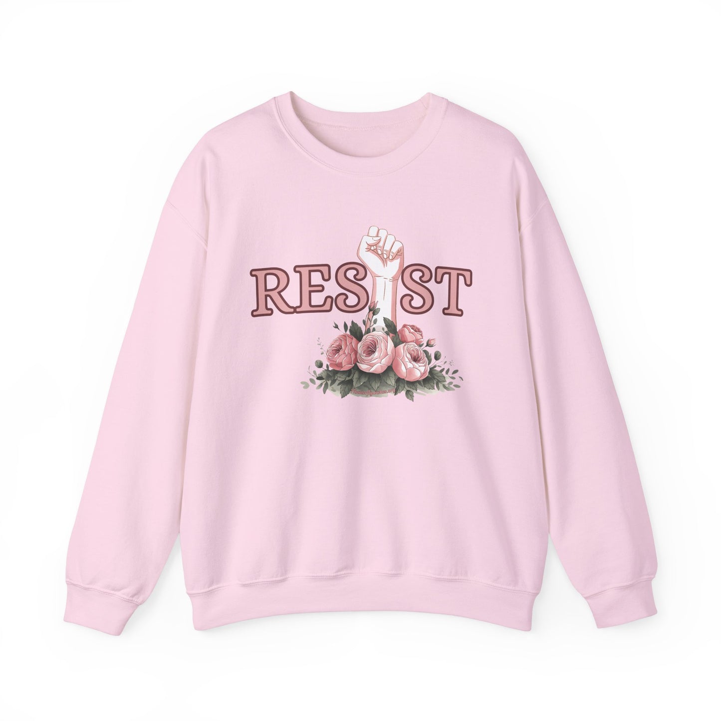 Resist Floral Crewneck Sweatshirt