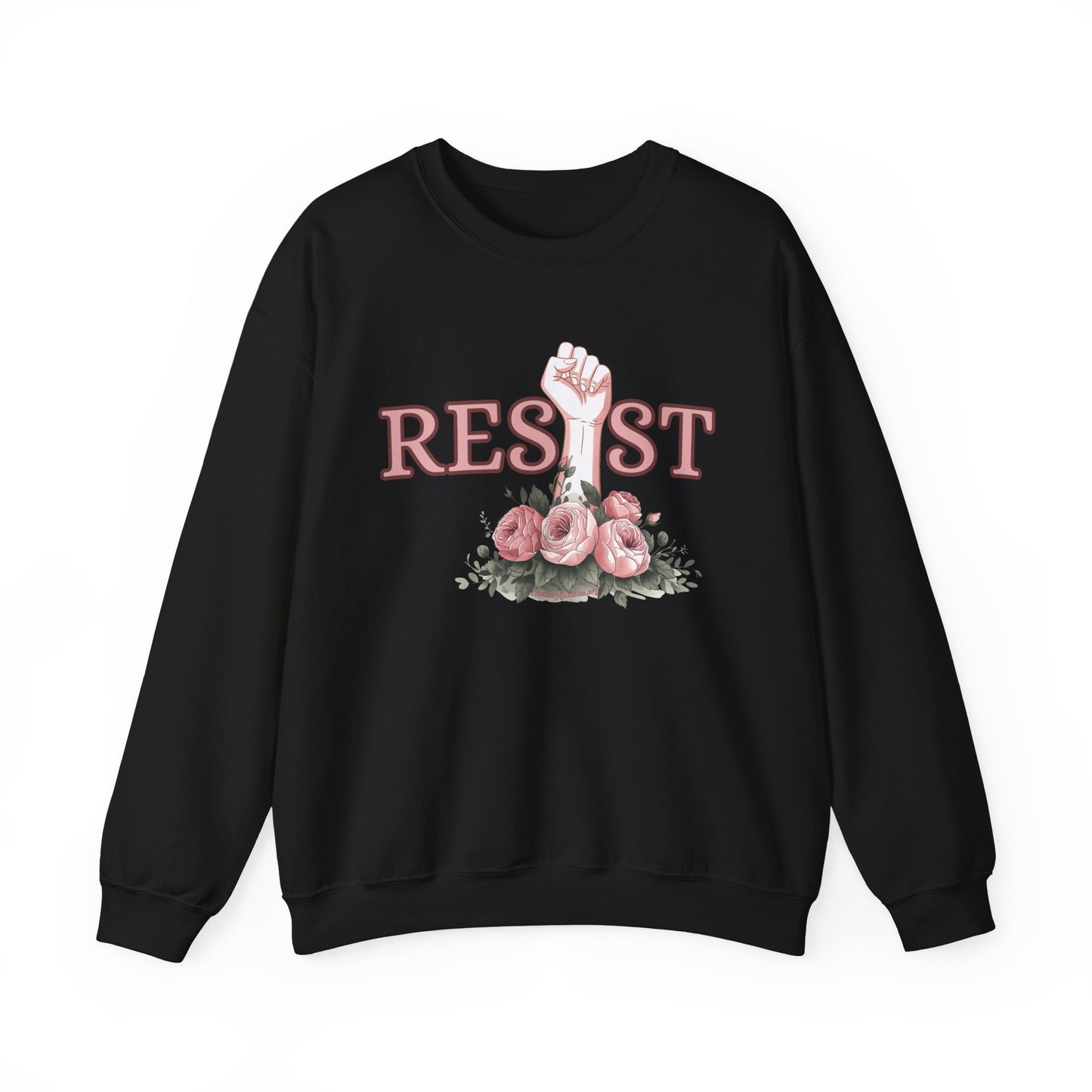 Resist Floral Crewneck Sweatshirt